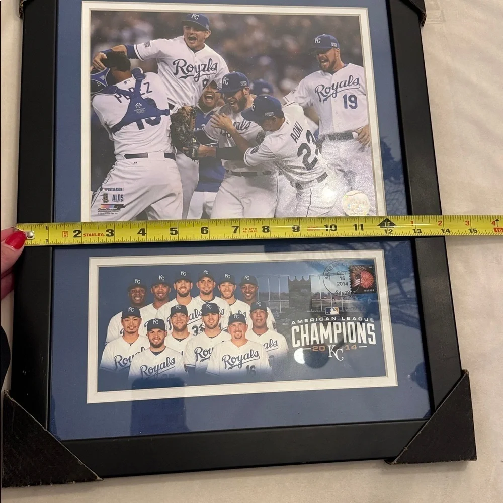 NEW! Framed 2014 Kansas City Royals Championship Photo Collage